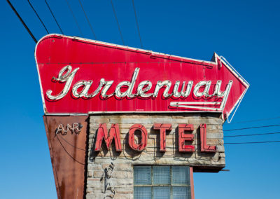 Gardenway Motel Sign